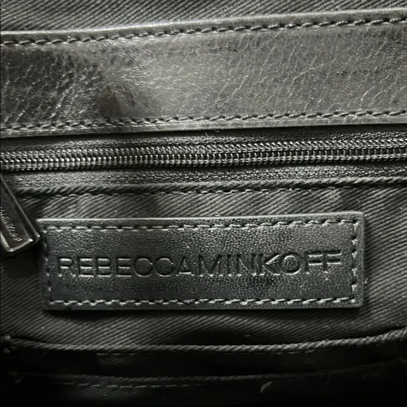 Rebecca Minkoff Black Quilted Crossbody Bag - Picture 2 of 7